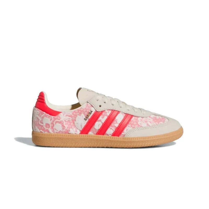 Adidas Floral Pink Samba
