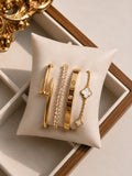 Celeste 4 piece bangle jewellery set
