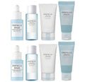 2 set Hyaluronic Acid skincare travel set- Moisturising Cream, Sleeping Pack, Blue Serum and Brightening Toner
